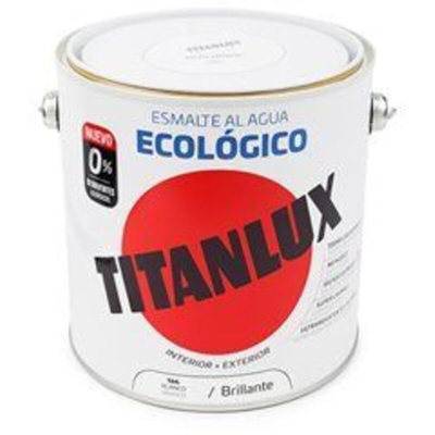 Smalto Ecologico Titanlux Brillante | 2.5 L - 566 Bianco - 566 Bianco
