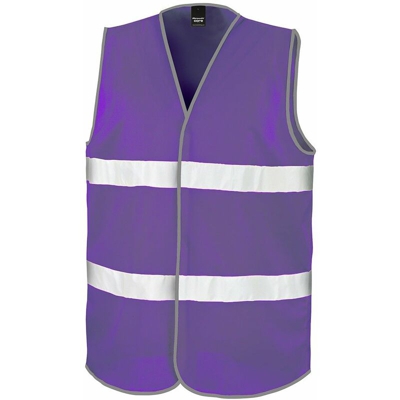 Core Enhance Visibility Vest - RESULT GILET HI-VIZ 100% P. | XXL - NEUTRO (SENZA PERSONALIZZAZIONE) - purple (PURP) - purple