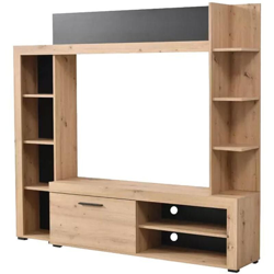 Parete Soggiorno Sofia Rovere Ant-Nero en oferta