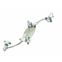 Moderna radiatori in metallo, bianco cromato - Globo Signore 5438-4 características