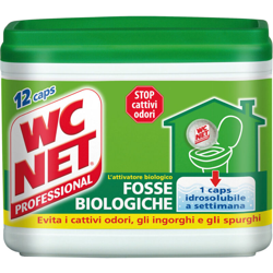 Detergente Wc Net Fosse Biologiche Per Tubature 216gr. Conf.6pz características