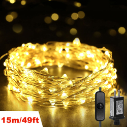 Luce ambientale standard europeo 15m bianco caldo características