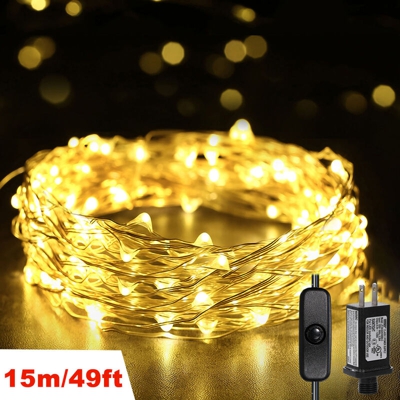 Luce ambientale standard europeo 15m bianco caldo