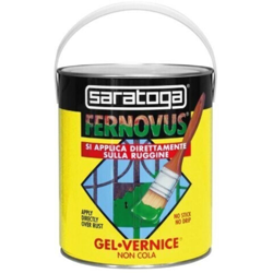Vernice Antiruggine in Gel Fernovus, Brillante Nero Brillante 2,5Lt - Saratoga en oferta