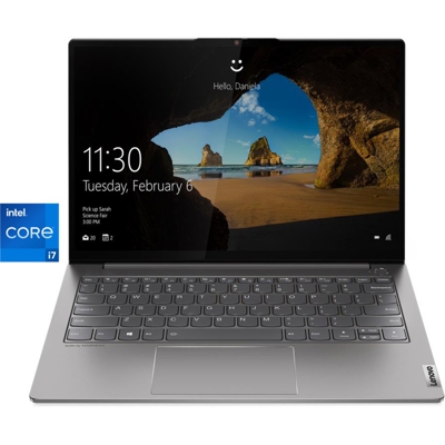 ThinkBook 13s LPDDR4x-SDRAM Computer portatile 33,8 cm (13.3") 1920 x 1200 Pixel Intel® Core™ i7 di undicesima generazione 16 GB 512 GB SSD Wi-Fi 6 (802.11ax) Windows 10 Pro Grigio, Notebook