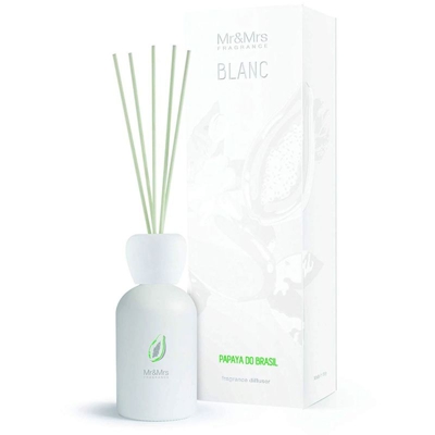 Mr&Mrs Fragrance Diffusore A Bastoncino Blanc Papaya Do Brasil 250Ml Casa