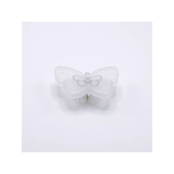 Pomolo a forma di farfalla effetto opalino satinato 71x53x27mm - 427F Animalier en oferta