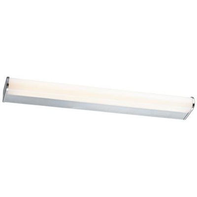 Applique Moderna A Led Cromo, Bianco Caldo 3000k 1180lm