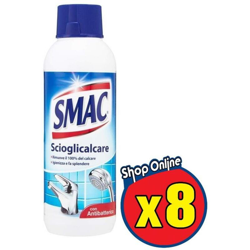 8 DETERGENTE SCIOGLICALCARE CON ANTIBATTERICO - Smac características