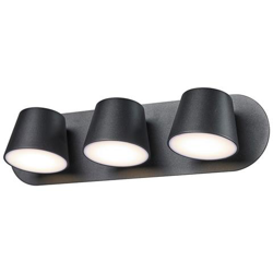 Lampada Da Parete Moderna A Led Nera, Bianco Caldo 3000k 640lm características