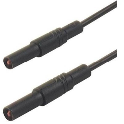 SKS Hirschmann MLS GG 200/2,5 sw Puntali di sicurezza [Spina a banana 4 mm - Spina a banana 4 mm] 2.00 m Nero 1 pz. en oferta