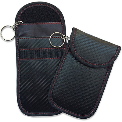 Thsinde - Mini RFID Keyless Schermatura Custodia Chiave Protezione Blocker Radioprotezione Keyless Auto,Faraday Key Bag Protezione dalle Radiazioni