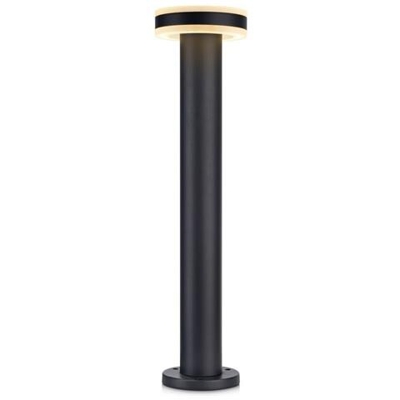 Paletto Luminoso Da Esterno A Led 1 Luce Grigio Ip44