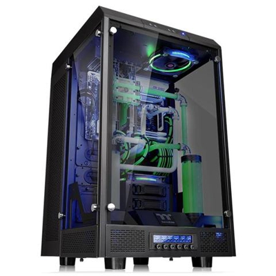 Case The Tower 900 Super Tower / Showcase E-ATX / ATX / Micro-ATX / Mini-ITX Nero (con vetro temperato)