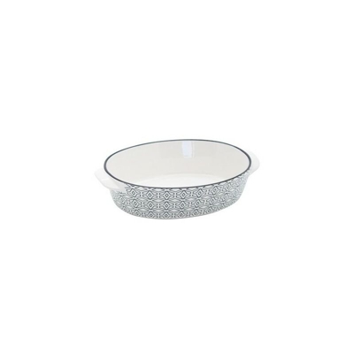 Casa Collection - Teglia Ovale Decorazione Maral Cm 24X16