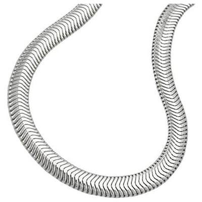 Collana 120002 - Flat Snake Chain Argento 925-45cm