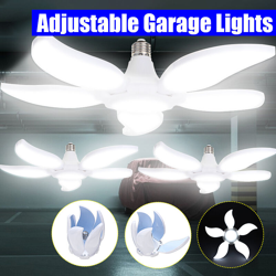 75W LED Garage Luci Negozio Utility Deformable Soffitto 4800LM Daylight (Bianco, 85-265V) precio