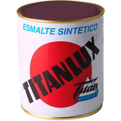Lucido Smalto sintetico Titanlux | 750 mL - 547 Brown - 547 Brown
