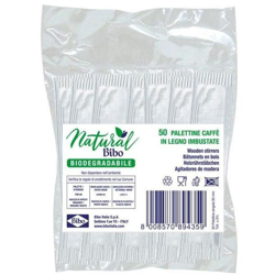 Machieraldo Gustavo - PALETTA CAFFE Pz 50 LEGNO NATURAL BIBO precio