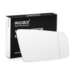 RIDEX Vetro Specchio Retrovisore 1914M0126 Vetro Specchietto,Vetro specchio, Specchio esterno BMW,5 Sedan (E60),5 Touring (E61),6 Coupe (E63) precio