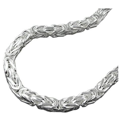 Collana 137003 - Byzantine Chain 6mm Argento 925-55cm características