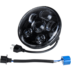 Faro LED da 5,75 pollici con fari abbaglianti Hi-Lo Beam per Harley Davidson características