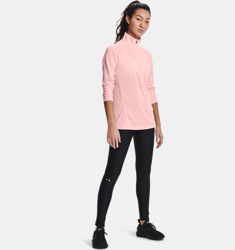Maglia UA Tech™ Twist ½ Zip da donna en oferta