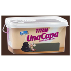 Matte Painting Uno Strato | 2.5 L - Cioccolato - Cioccolato - Titan en oferta