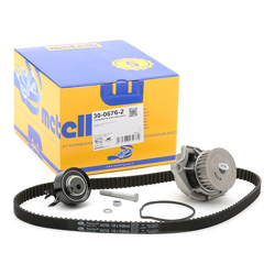 METELLI Pompa Acqua + Kit Cinghia Distribuzione 30-0676-2 Pompa Acqua + Kit Cinghie Dentate,Pompa VW,SEAT,POLO (6N2),Lupo (6X1, 6E1) en oferta