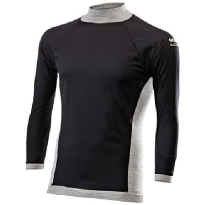 Ts4mxxxwogr Sixs Six2 Ts4 Merinos Lupetto Manica Lunga Antivento Grey Xxl / xxxl