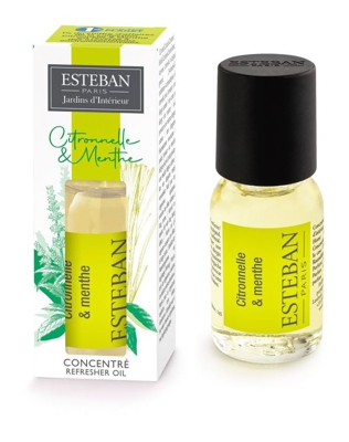 Esteban-paris - ESTEBAN PARIS PROFUMO CONCENTRATO OLIO RINFRESCANTE CITRO&MENTHE PROFUMATORI AMBIENTI
