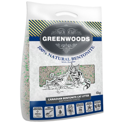Lettiera in argilla naturale Greenwoods con zeoliti - 6 kg - prezzo prova! en oferta