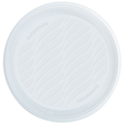 PIATTO PIANO Pz 15 BIANCO NATURAL BIBO en oferta