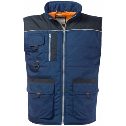 Gilet Invernale con Cerniera modello Morgan Colore Blu e Nero precio