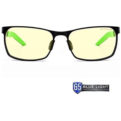 Gunnar Occhiali E Videogiochi Del Computer Modello: Razer Fps, Lenti Ambra Luce Blu Bloccanti Brevettata Lento 65% E Luce Blu Al 100% Uv Luce Protezione Per Proteggere Occhi