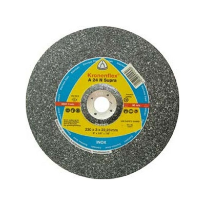 Klingspor - Un Disco Di Taglio 24 N Supra Per La Lavorazione Di Acciaio Inossidabile, O X Spessa. : 180 X 3,0 Millimetri, Giusto Modello, La Velocità