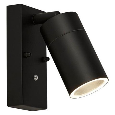 Luce Per Esterni Leggera Con Sensore Dal Tramonto All'alba, Nera