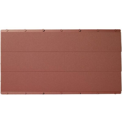 52430 H0, TT Piastra in plastica Rosso, Marrone (L x L) 200 mm x 100 mm Modello in plastica - Auhagen