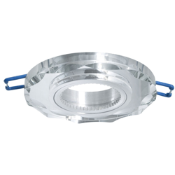 Zeitnet Inc. - Porta faretto tondo vetro specchio incasso 6cm luce soffitto casa moderna GU10 en oferta