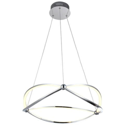 Lampada A Sospensione A Led Integrata, Cromata características