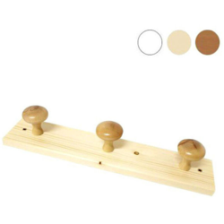 Machieraldo Gustavo - Appendiabiti legno 3 posti naturale precio