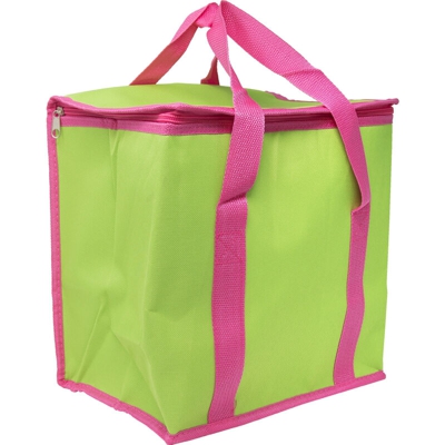 Borsa frigo rettangolare in oxord 600D - capacità 16 L VERDE 28x20x28Cm