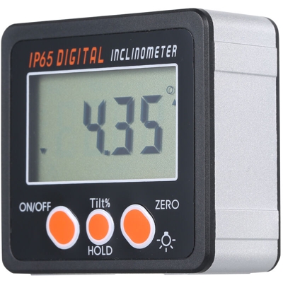 Scatola inclinabile con display digitale impermeabile IP65, con 4 * 90 �� magnetici (fornita senza batteria)