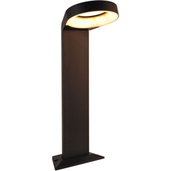 Lampione moderno esterno LED 6W alluminio luce giardino viale 3000k IP44 50cm en oferta