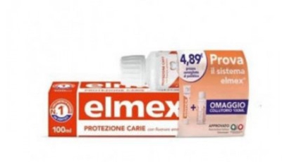 ELMEX CARIE SPECIAL PACK 1 DENTIFRICIO ELMEX CARIE 100 ML + 1 COLLUTORIO ELMEX CARIE 100 ML IN OMAGGIO
