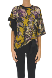 Flower print t-shirt características