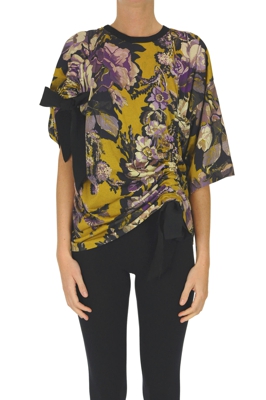 Flower print t-shirt