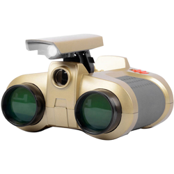 Asupermall - Telescopio per bambini JYW-1226 giocattolo binoculare 4X30 con luce e visione notturna características