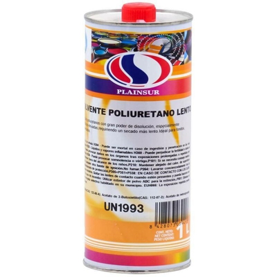 Solvente Lento Poliuretanico 1L - Plainsur