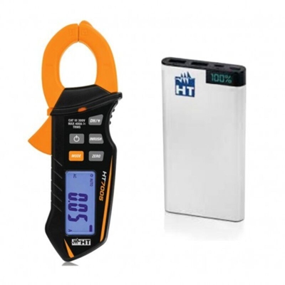 Ht Italia - Kit Promo HT Pinza amperometrica HT7005 + Powerbank 10AH HP07005P